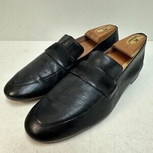 WORN ONCE Paul Green Women's Black Calf Loafer Made in Austria UK 5.5 US 6.5